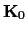 ${\bf K}_0$