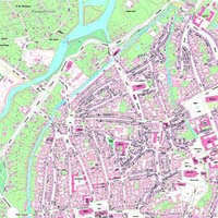 Stadtgrundriss Braunschweig