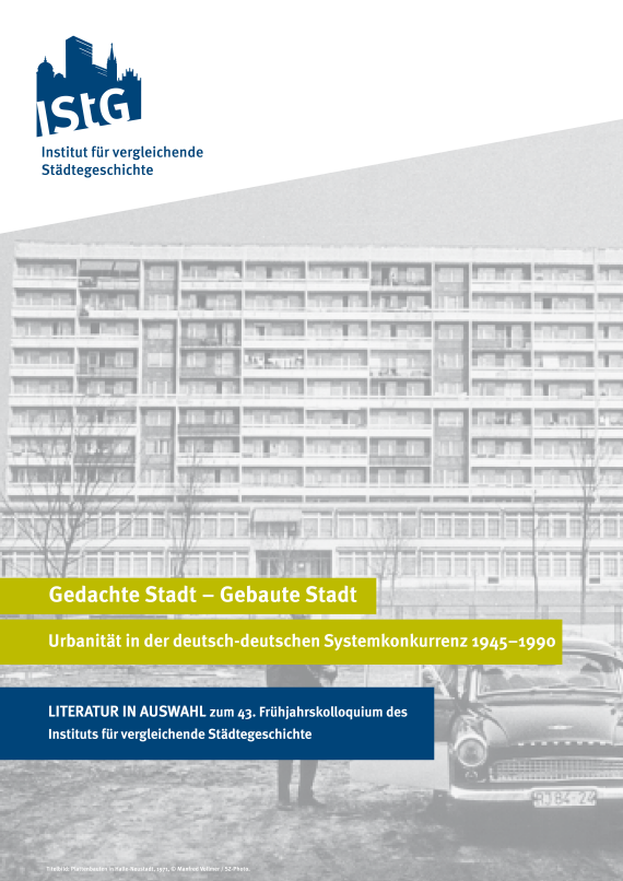 Auswahlliste Tagung 2013 Cover