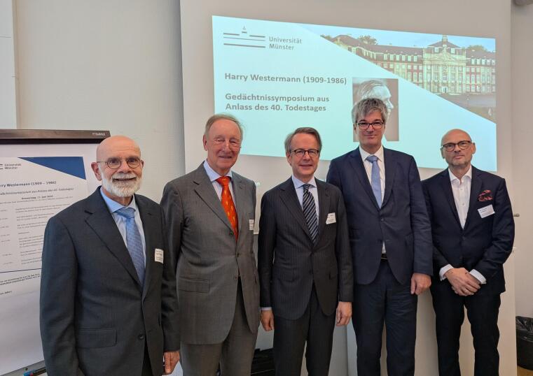 Referenten des Gedächtnissymposiums