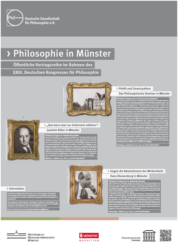 Vortragsreihe Philosophie in Münster