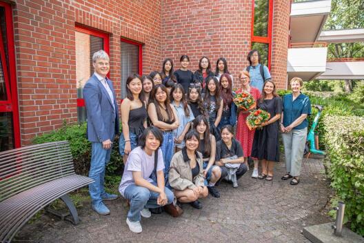 A group photo from the 30th anniversary