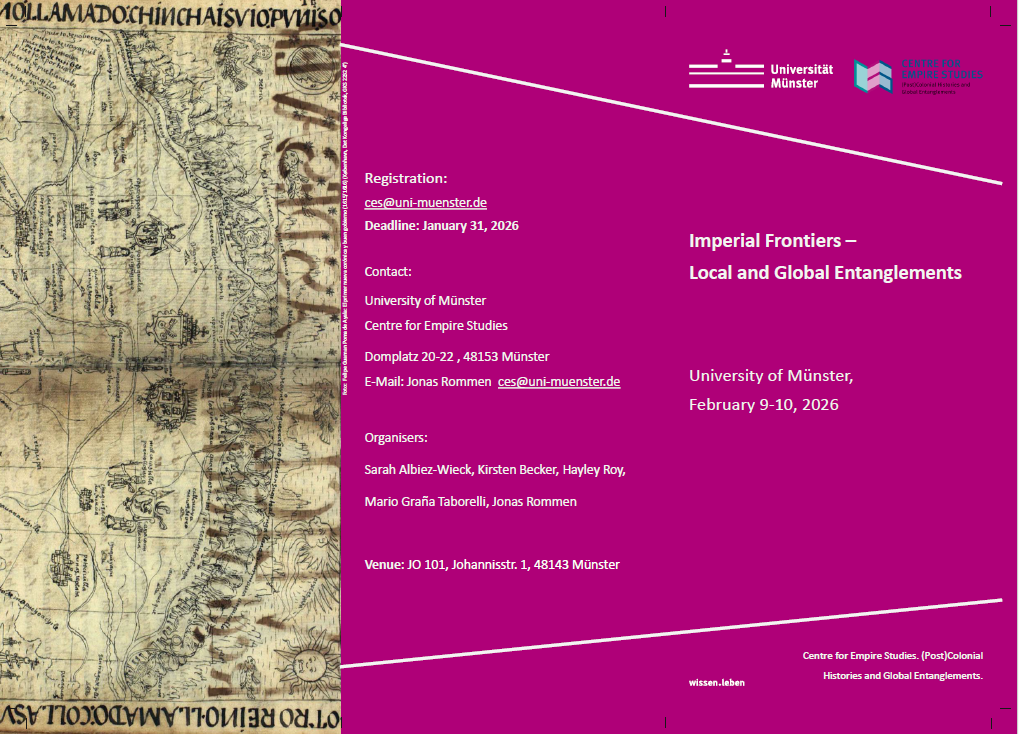 Programm Workshop Imperial Frontiers – Local and Global Entanglements