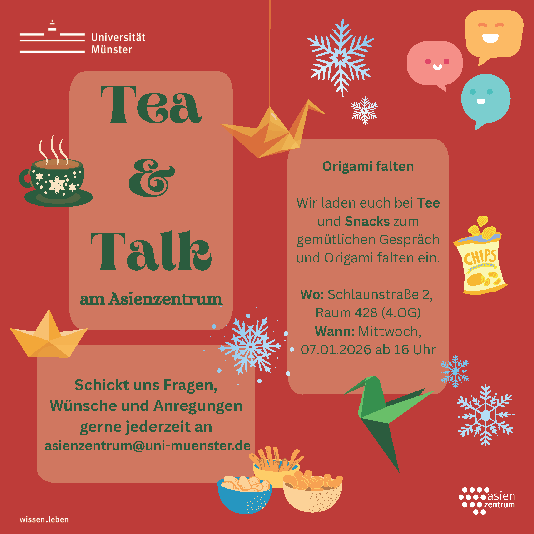 Tea & Talk 07. Januar 2026