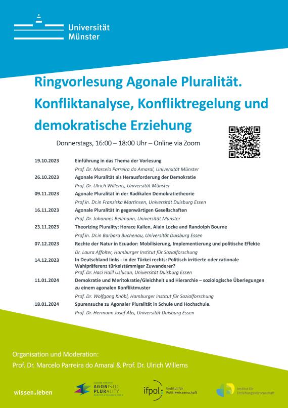 Ringvorlesung Agonplur