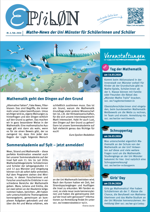 Aktuelle Newsletter-Ausgabe