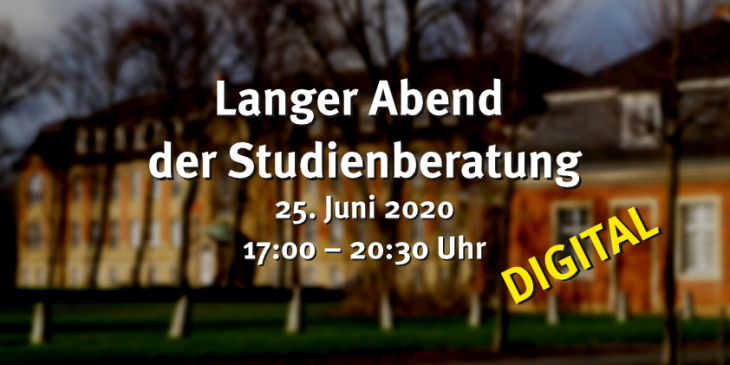 NRW-weites Event "Langer Abend der Studienberatung"