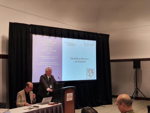 Prof. Holger Strutwolf auf der Jahrestagung der SBL