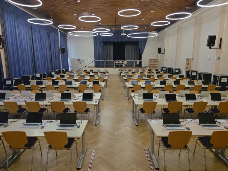 E-Prüfungsraum im Vom-Stein Haus