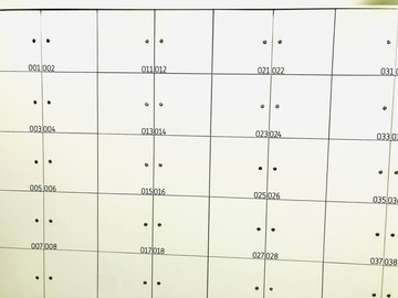 Abbildung der Schließfächer für Examenskandidat:innen im Ö-Rechtskeller des RWS I.