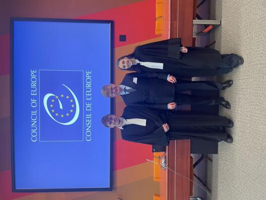 v.l.n.r.: Matéo Billen, Felix Riepelmeier und Melisa Ülker