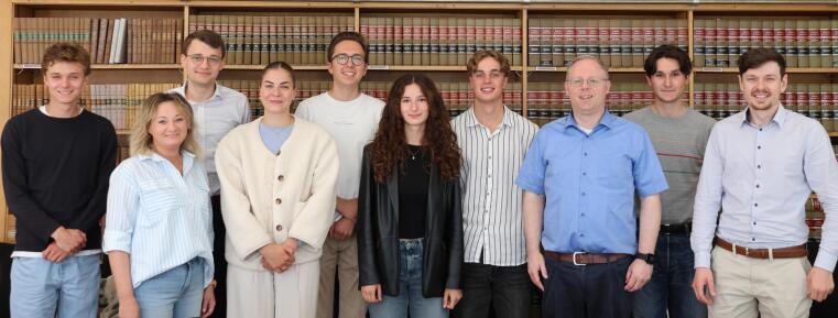 Das Team des Prüfungsamtes der Rechtswissenschaftlichen Fakultät.