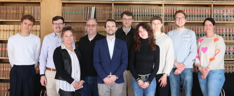 Das Team des Prüfungsamtes der Rechtswissenschaftlichen Fakultät.