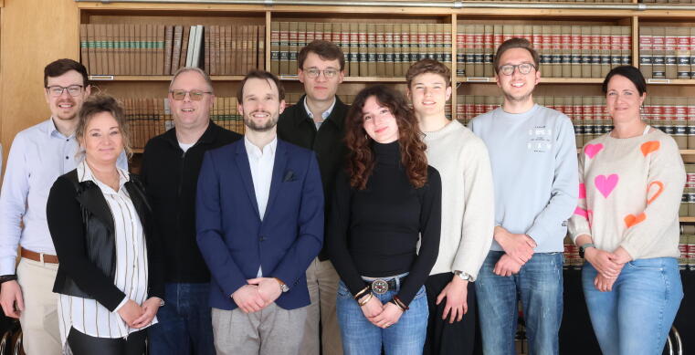Das Team des Prüfungsamtes der Rechtswissenschaftlichen Fakultät.