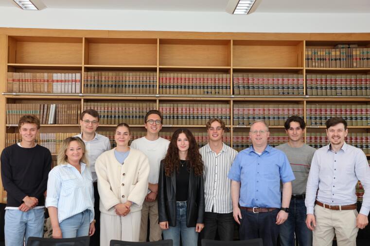 Das Team des Prüfungsamtes der Rechtswissenschaftlichen Fakultät.