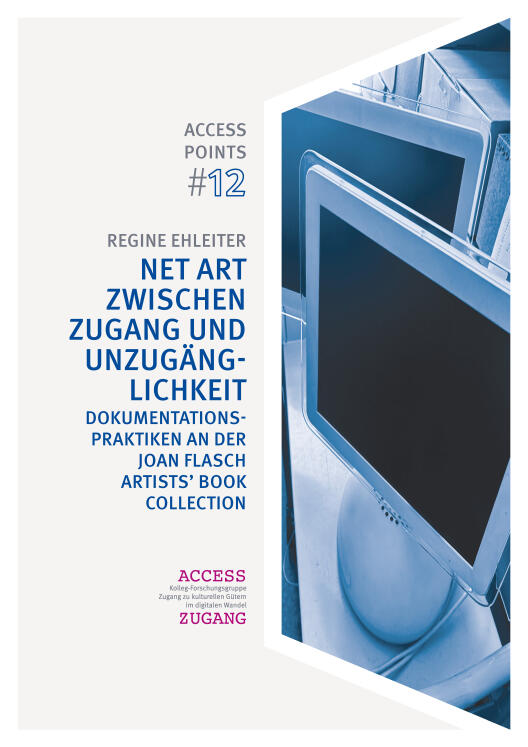 Cover des Bandes „Net Art zwischen Zugang und Unzugänglichkeit“