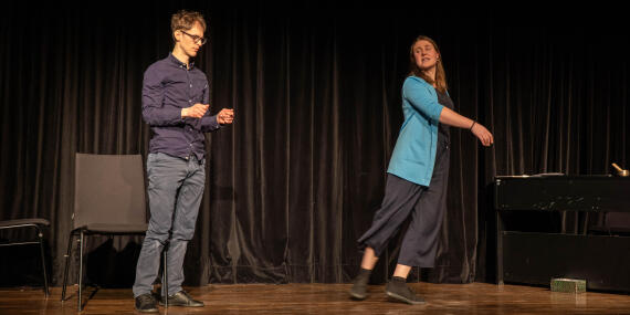 Christian Berlin und Laura Berkemeyer