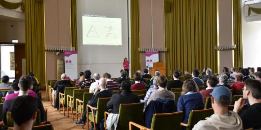 Bei der „Mathematics Münster Mid-term Conference“ wird ein breites Spektrum an mathematischen Vorträgen geboten. 