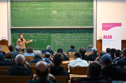 Shirly Geffen bei der Mathematics Münster Mid-term Conference 2024.