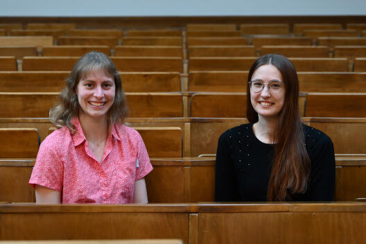 Jessica Fintzen und Anastasia Prokudina im Gespräch