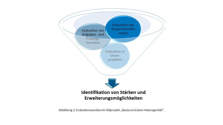 Evaluationsansätze im Teilprojekt "Curriculare Maßnahmen"