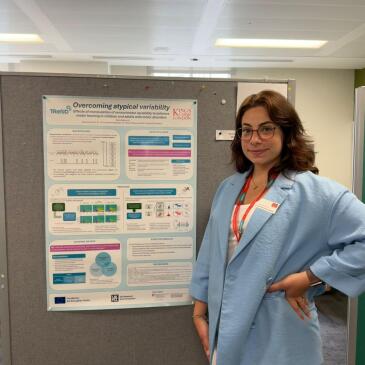 Ilaria at the Postgraduate Research Conference at KCL  