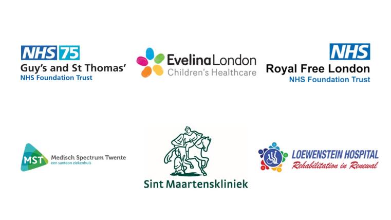 Logos of clinical partners