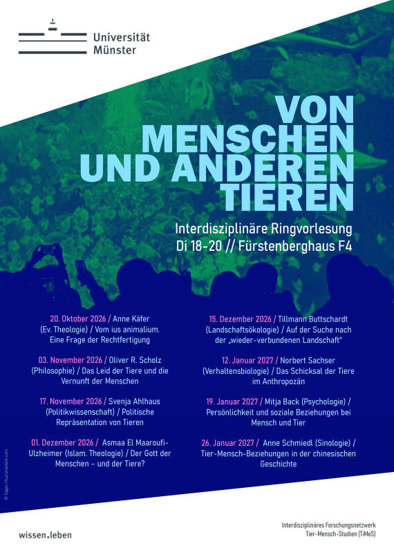 Plakat Ringvorlesung Wintersemester 2026/2027
