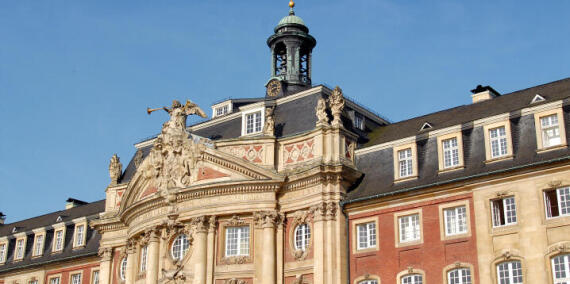 Das münstersche Schloss ist Hauptsitz der Universität Münster