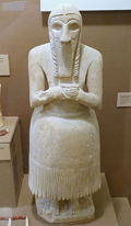 Fruehdynastische Statue