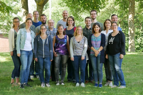 Arbeitsgruppe Wiemhöfer im Juli 2018