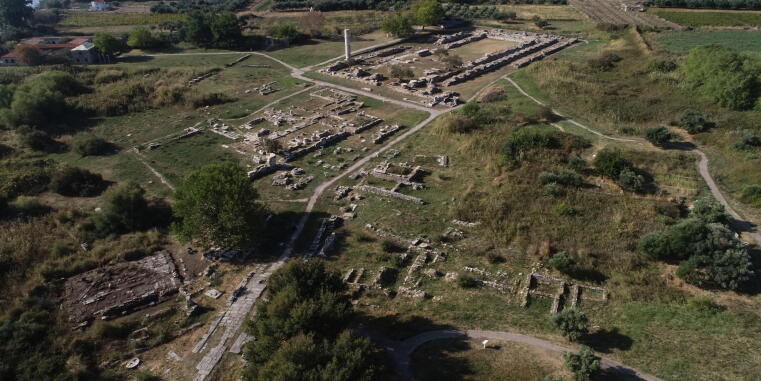 Heraion von Samos, Archäologisches Gelände (DAI Athen, S. Biernath)