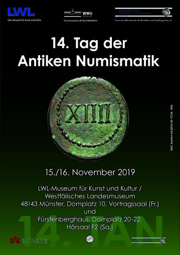 Plakat 14. Tag der Antiken Numismatik