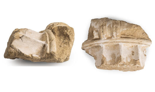 The Limestone Fragment in Two Different Views
