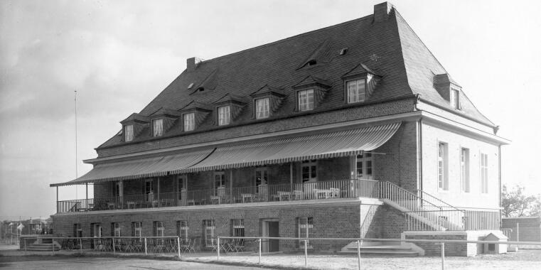 Sportheim der Universität, 1920er-Jahre