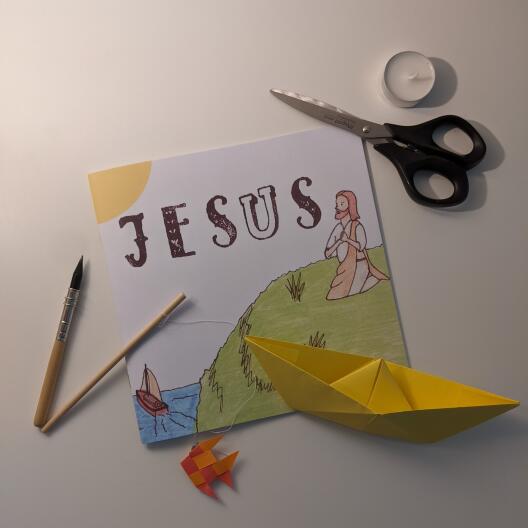 Themenheft "Jesus" mit Bastelanleitungen und Geschichten