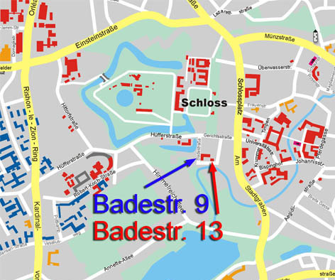 Map uni münster