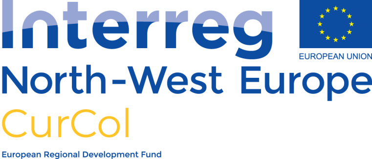 Logo des Interreg North-West Europe Projekts CurCol