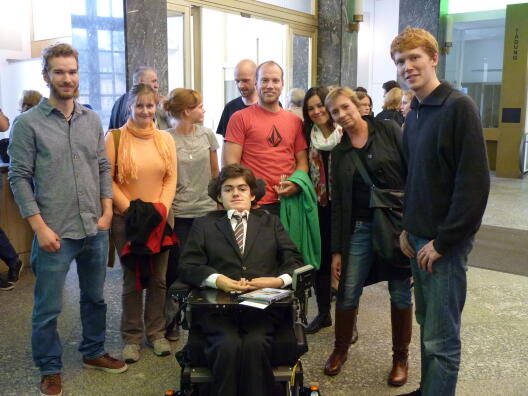 Bachelorgraduation Robert