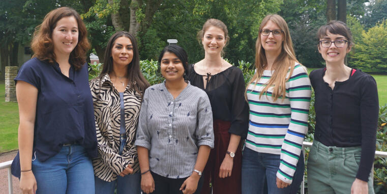 Gruppenfoto von Mitgliedern des Netzwerks "Women in Science"