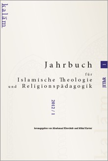 Buchcover Jahrbuch Islamische Theologie