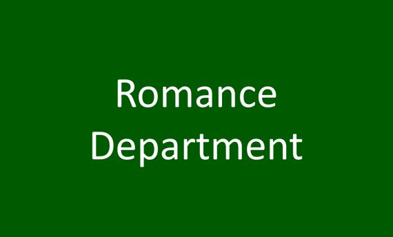 Romance Department