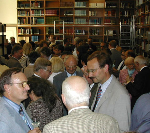 Festakt 100 Jahr-Feier Engl. und Romanisches Seminar - Photo von der gemeinsamen Feier 
