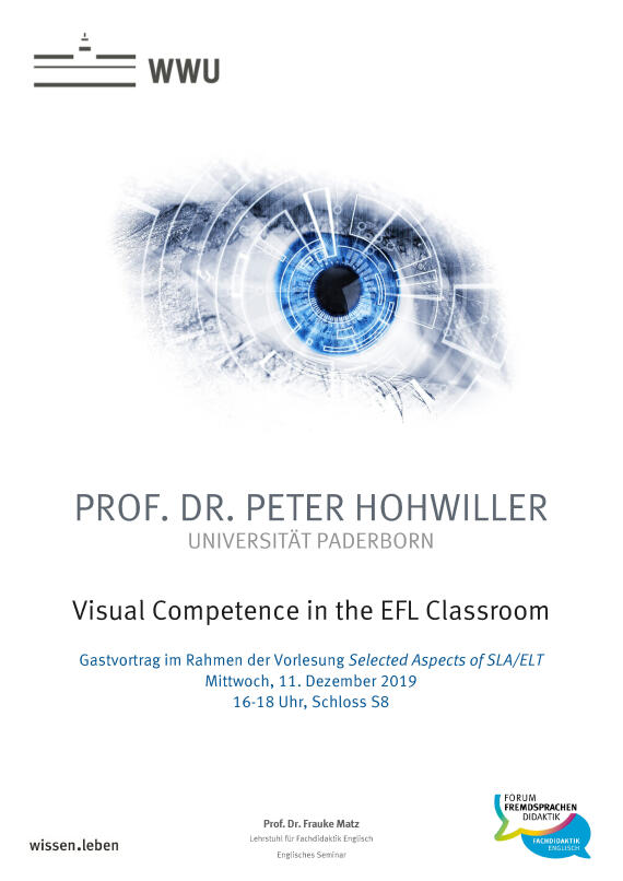 Plakat Prof. Dr. Peter Hohwiller