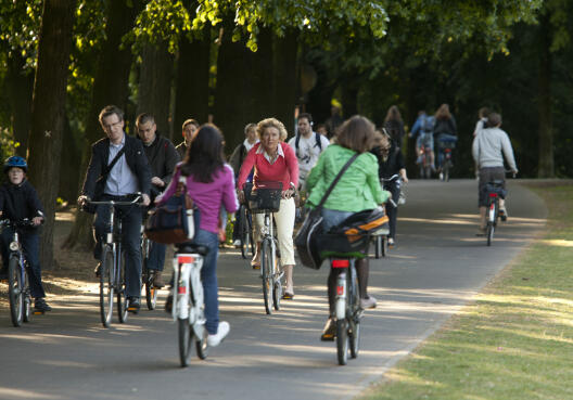 Bike „highway“ in Münster