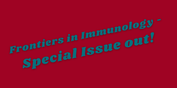 text "Frontiers in Immunology - Special Issue out!"