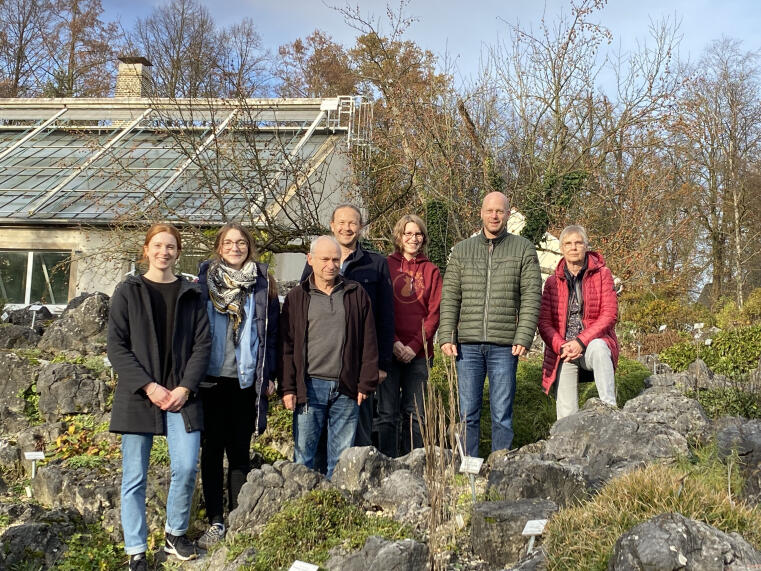 Members of the Evolution and Biodiversity of Plants group