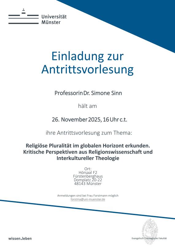 2025-11-26 Plakat Antrittsvorlesung Sinn Final _1_
