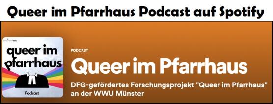 Queer im Pfarrhaus Podcast auf Spotify