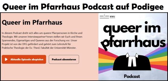 Queer im Pfarrhaus Podcast auf Podigee